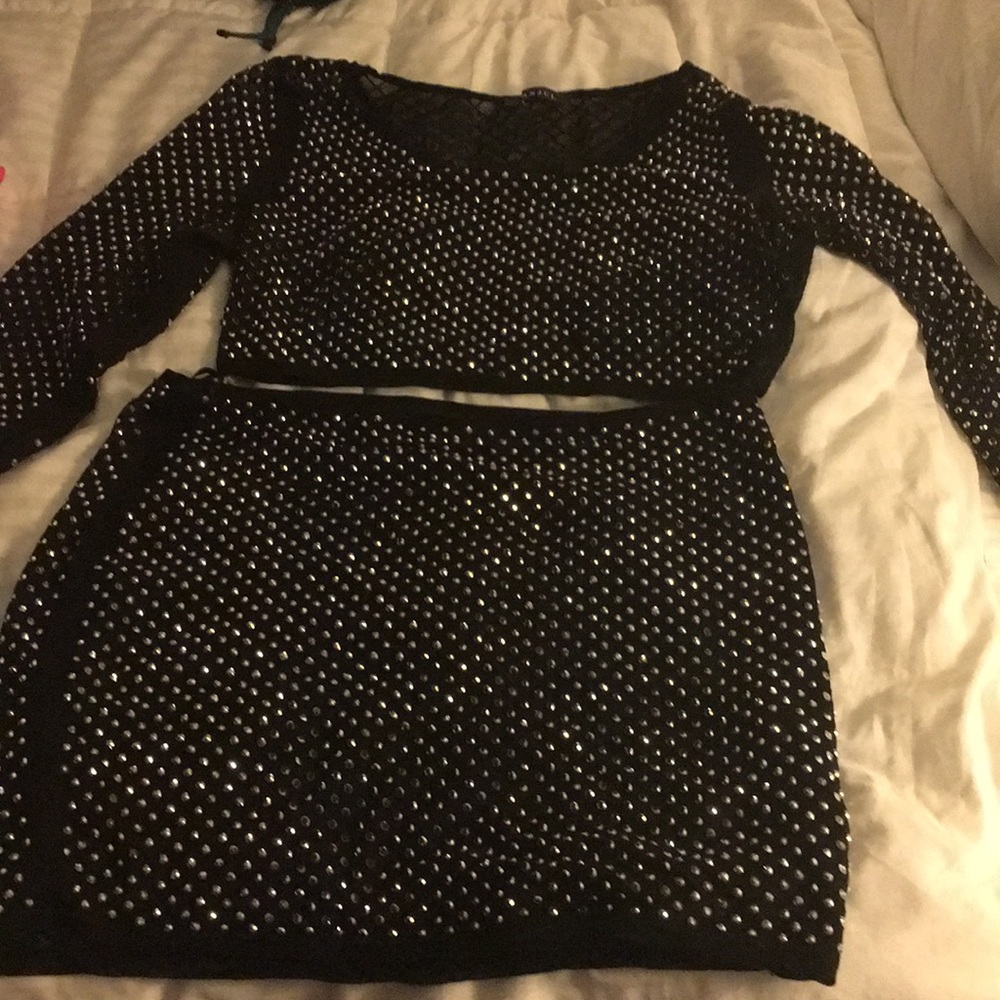 Diamond two piece skirt